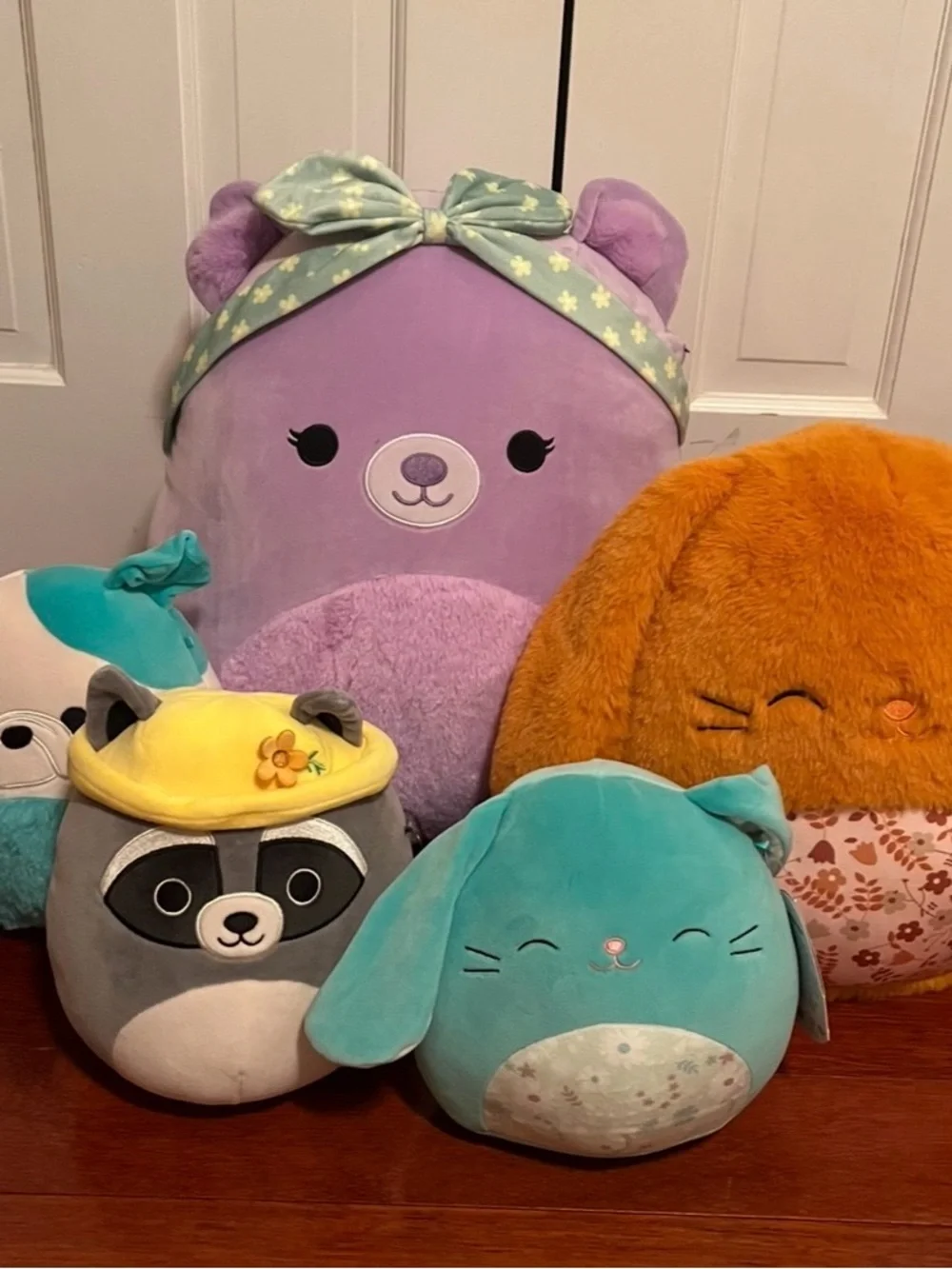 Squishmallows Plush Collection - Teal, Purple, Blue, Aqua, White